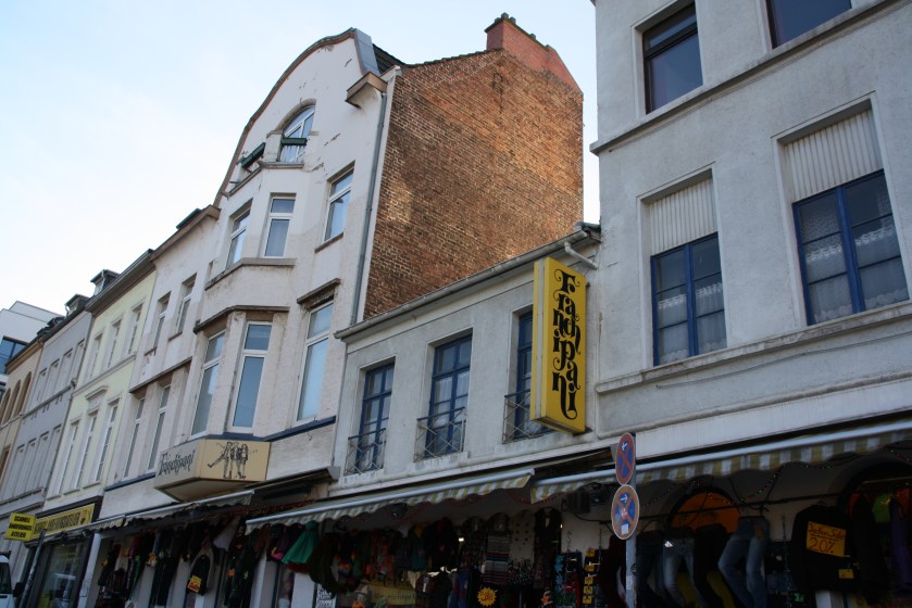 Aachen, Harscampstraße, Baulücke