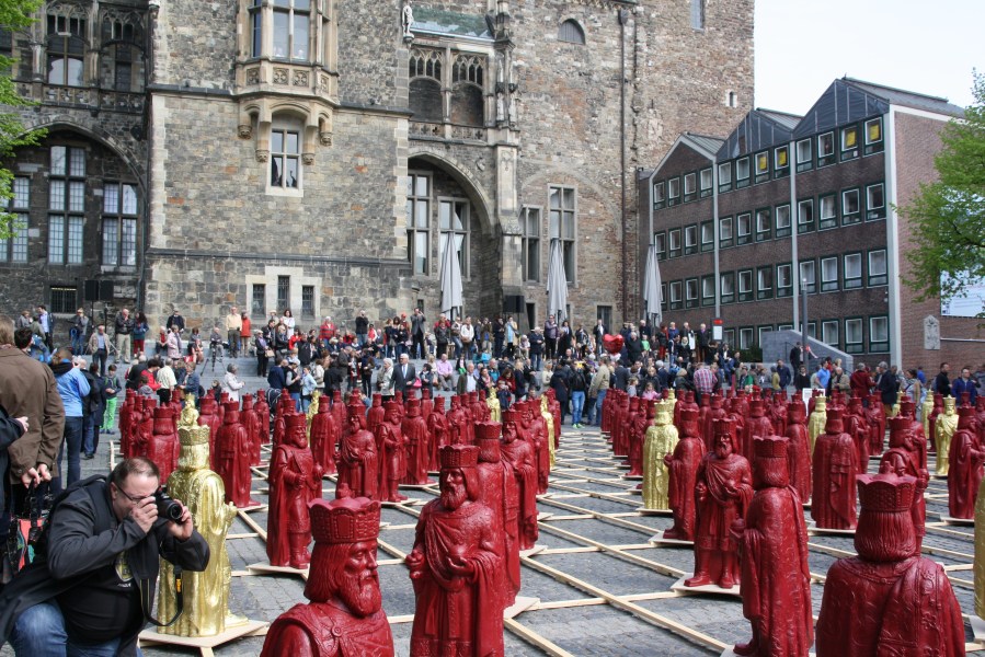 Vernissage auf dem Katschhof