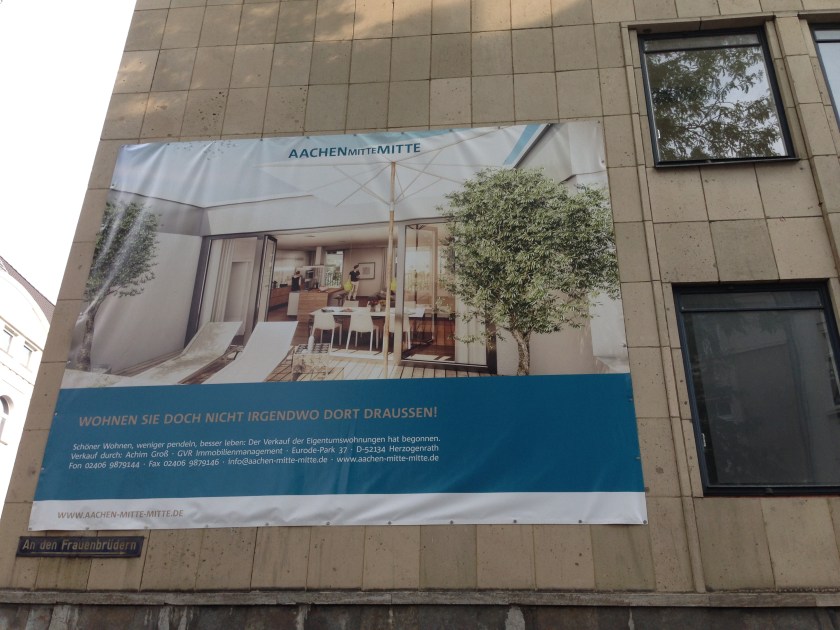 Wohnen in der Innenstadt, das wird auch in Aachen immer beliebter.