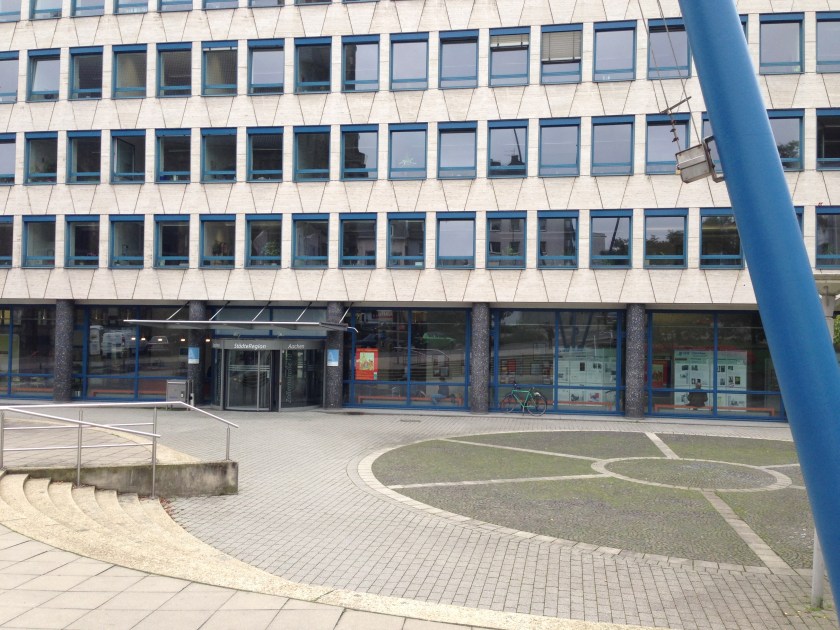 Das Haus der Städteregion. Blick auf den Altbau.