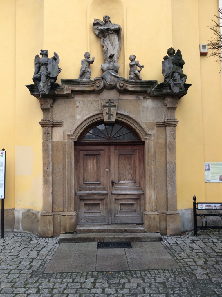 Das Portal einer orthodoxen Kirche, leider geschlossen. 