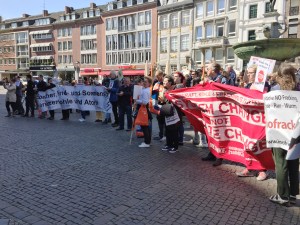 protest fracking aachen