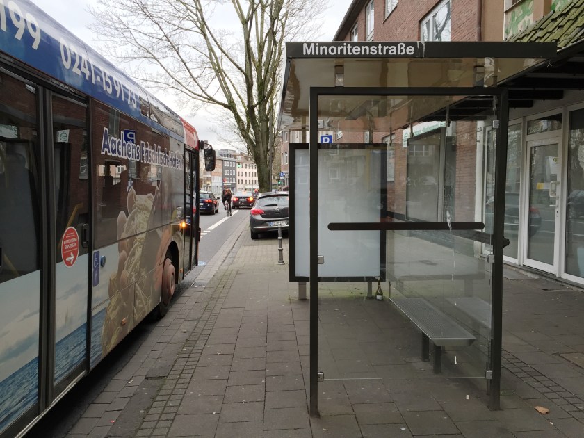 Wird in Kürze abgeschraubt: Die Unterstände der Firma Decaux. 