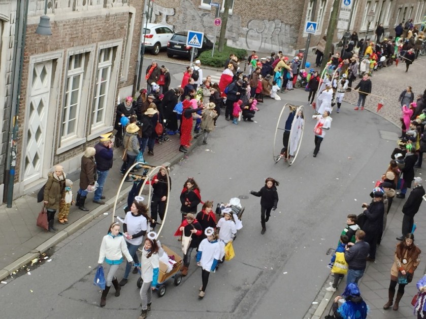Rhönräder im Kinderzug - eine Attraktion