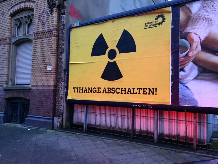 Knallt ganz schön. Bravo Grüne! Gesehen in der Jakobstraße in Aachen.